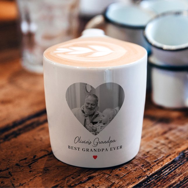 Personalised Grandpa | Best Grandpa Ever Espresso Cup (Creator Uploaded)