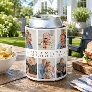 Personalised Grandpa Can Cooler