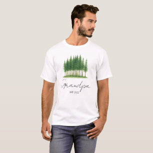 Personalised “Grandpa Est. [Year]” T-Shirt
