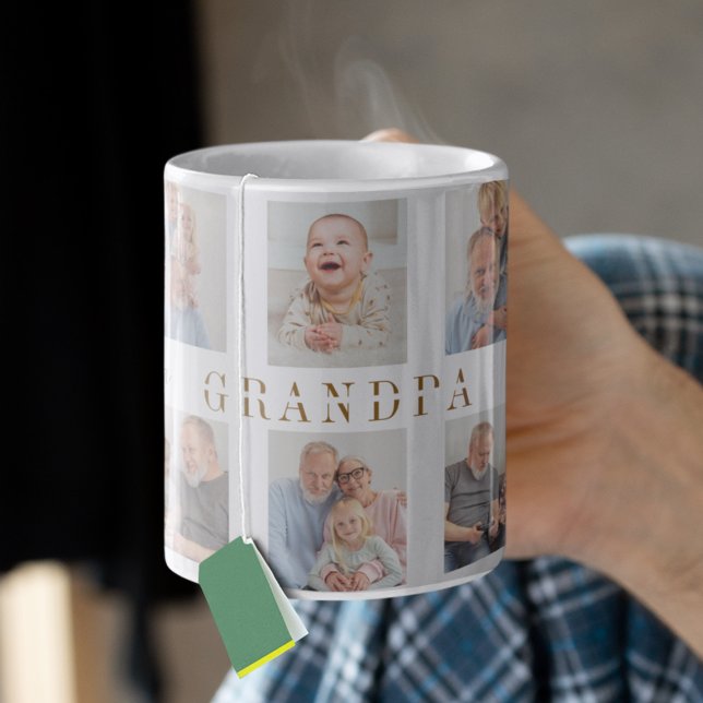Personalised Grandpa Mug | Custom Photos (Creator Uploaded)