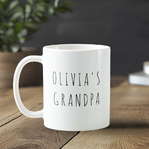 Personalised Grandpa Photo Gift for Grandpa Coffee Mug