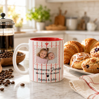 Personalised Grandpa Photo Mug from Grandkids