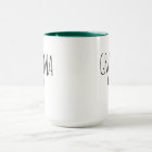 Personalised Grandparents Mug Set Baby Shower Gift