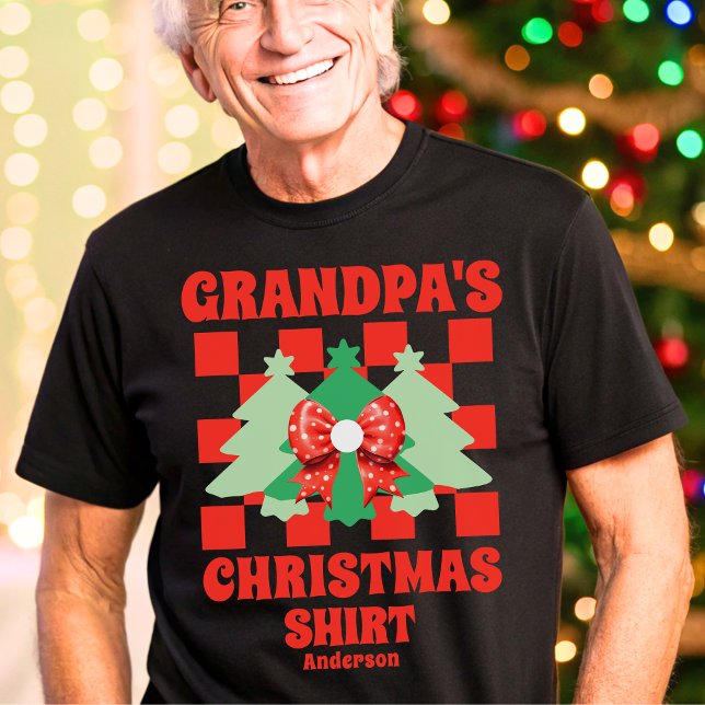 Personalised Grandpa's Christmas Shirt (Creator Uploaded)