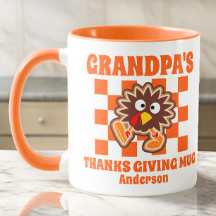 Personalised Grandpa's Thanksgiving  Mug