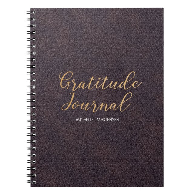 Personalised Gratitude Journal (Front)