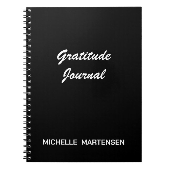 Personalised Gratitude Journal (Front)