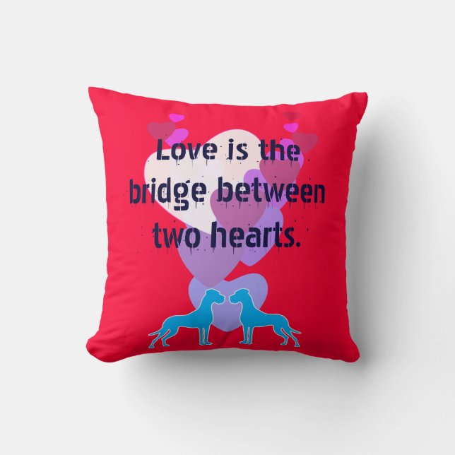 Personalised Great Dane Gift  Cushion (Front)