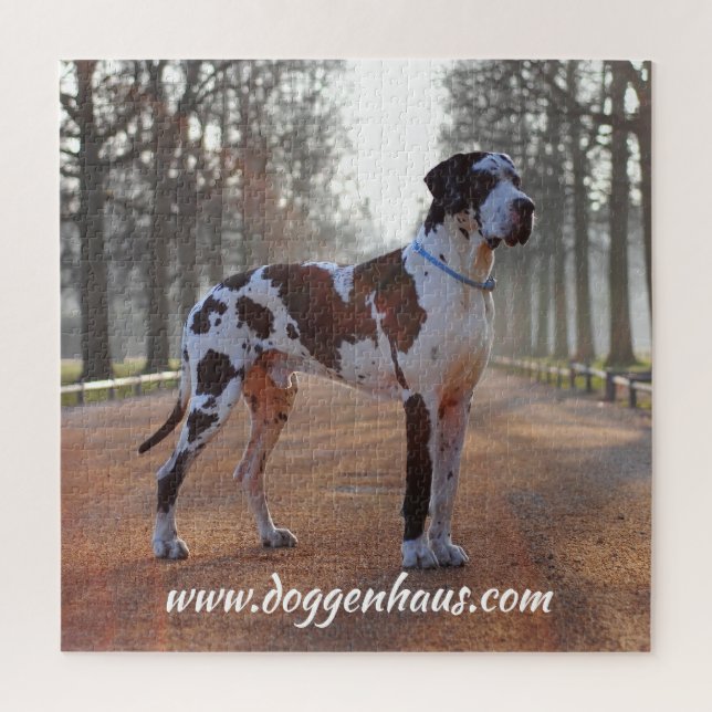 Personalised Great Dane Puzzle (Vertical)
