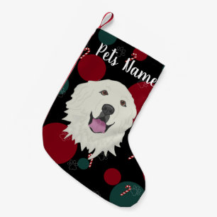Personalised Great Pyrenees  Small Christmas Stocking