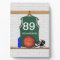 Personalised Green and White Basketball Jersey