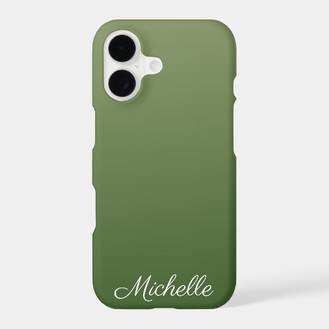 Personalised green ombre (Back)