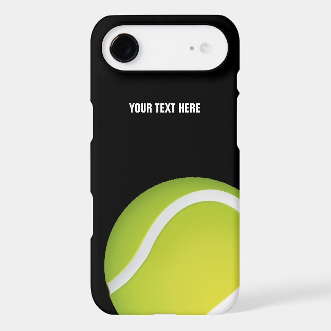 Personalised Green Tennis Ball Case-Mate iPhone Case (Back)
