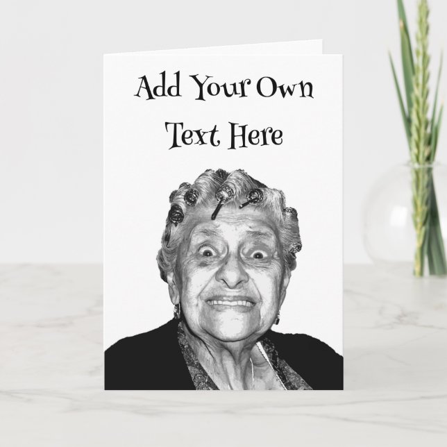 Personalised Greeting Card (Front)