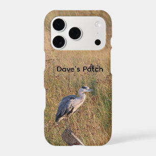 Personalised Grey Heron Profile Wildlife Photo Pho