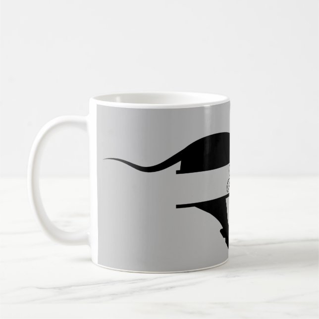 Personalised Greyhound dog  Coffee Mug (Left)