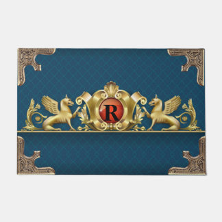 Personalised Griffin Crest Doormat
