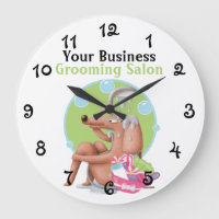 Personalised Grooming Salon Dog And Bubbles