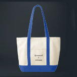 Personalised Groomsmaid Wedding Planning Tote Bag<br><div class="desc">Your groomsmaid is going to need lots of room in this personalised tote bag when she's helping with your wedding planning sessions! Show her how much she means to you.</div>