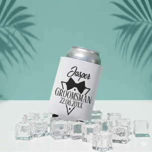Personalised Groomsman Can Cooler