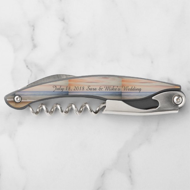 Personalised Groomsman Gift Corkscrew (Back)