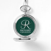 Personalised Groomsman's Name and Monogram