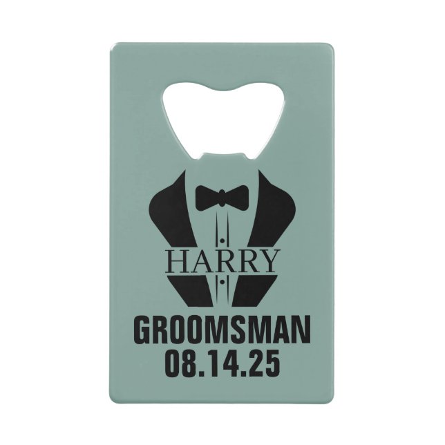Personalised Groomsmen, Father's Day Gift (Front)