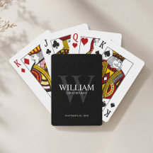 Personalised Groomsmen Monogram & Name