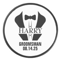 Personalised Groomsmen Wedding Party Custom Hockey