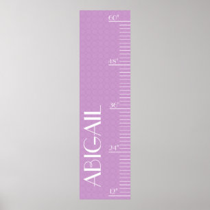 Personalised Growth Chart - Elegant Dots