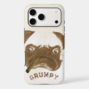 Personalised Grumpy Puggy with Cigar