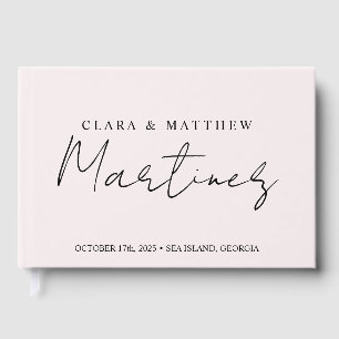 Personalised Guest Book Wedding Reception custom