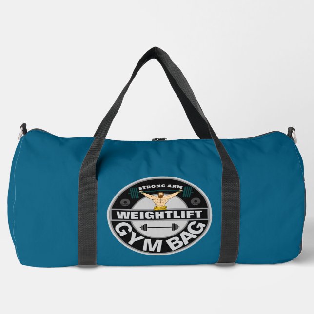 Personalised Gym Bag Duffel Bag (Front)