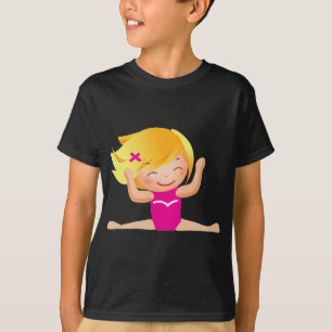 Personalised Gymnastics Girl Gifts T-Shirt
