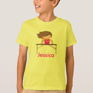 Personalised Gymnastics Kids Shirts