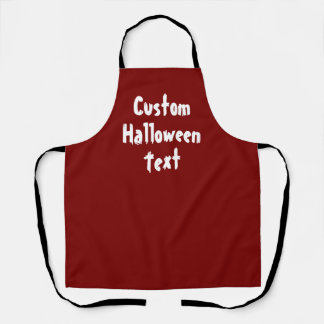 Personalised Halloween Apron