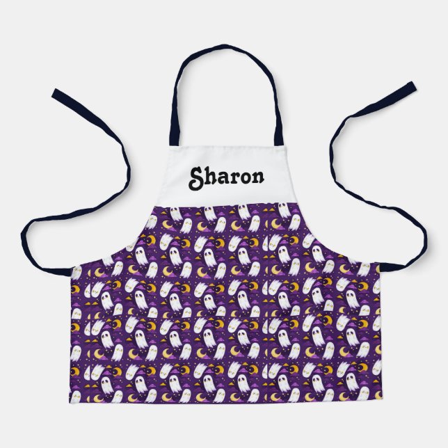 Personalised Halloween Apron for kids (Front)