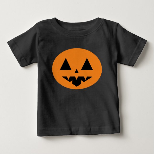 Personalised Halloween Baby T-Shirt (Front)