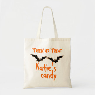 Personalised Halloween Candy Bag