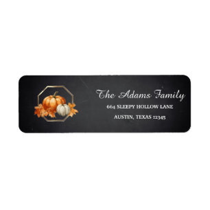 Personalised Halloween Chalkboard Little Pumpkin