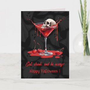 Personalised Halloween Greeting Card – Spooky, Fun
