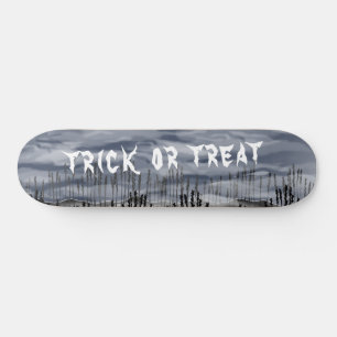 Personalised Halloween Horror Creepy Skateboard