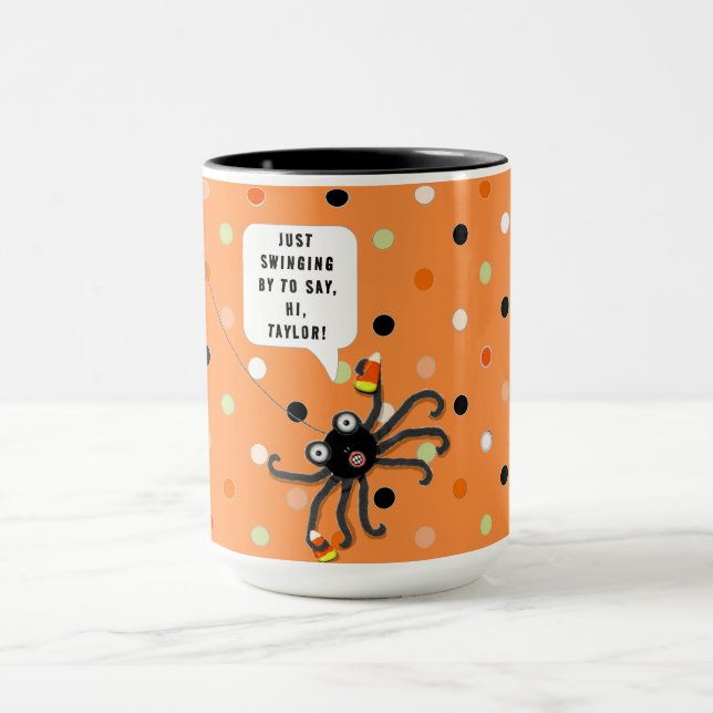 Personalised Halloween Mug (Center)