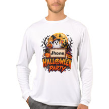 Personalised Halloween Party T-Shirt | Custom Name
