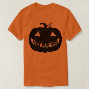 Personalised Halloween Pumpkin T-Shirt