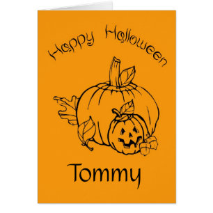 Personalised Halloween Pumpkins