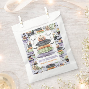 Personalised Halloween Sleepover Favour Bags