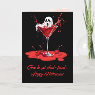 Personalised Halloween Spooky, Fun Greeting Card 