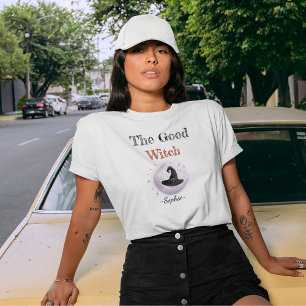 Personalised Halloween T-Shirt – The Good Witch