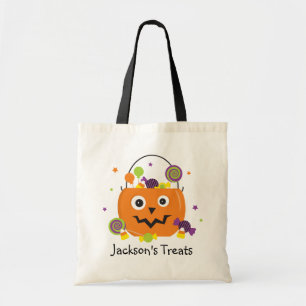 Personalised Halloween Trick or Treat Bag for Kids